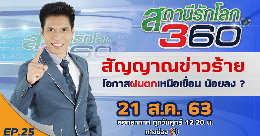 สัญญาณข่าวร้าย โอกาสฝนตกเหนือเขื่อน น้อยลง?